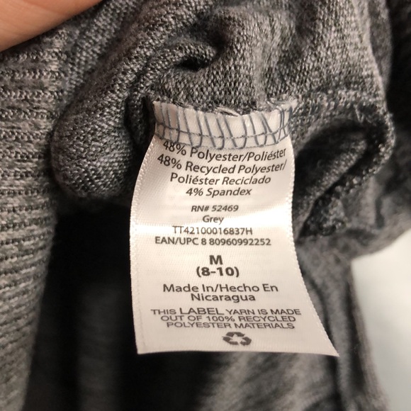 Heather gray time and true medium 8–10 tunic crewneck long sleeved fall top - Picture 11 of 12